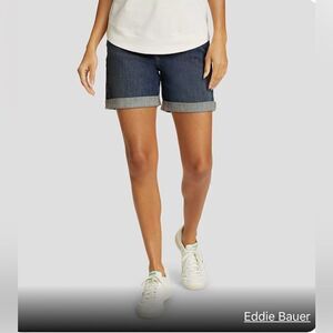 NWOT … EDDIE BAUER “Size: 4” Denim Shorts
